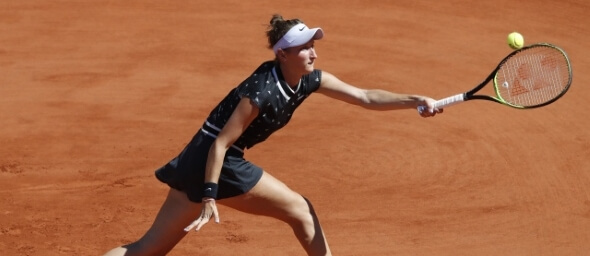 Tenis Roland Garros 2019, Markéta Vondroušová - Zdroj ČTK, AP, Christophe Ena