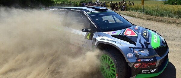 Rally, MČR, Dominik Stříteský a Jiří Hovorka při Agrotec Rally Hustopeče