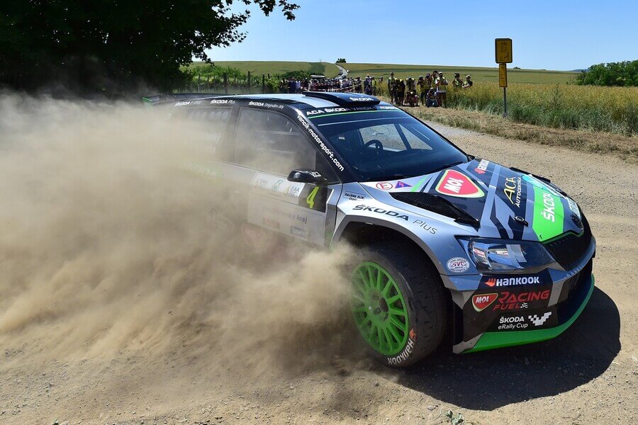 Rally, MČR, Dominik Stříteský a Jiří Hovorka při Agrotec Rally Hustopeče