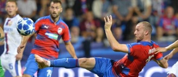 Fotbal, Plzeň v Lize mistrů, Michael Krmenčík - Zdroj ČTK, Chaloupka Miroslav