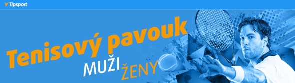 Tenisový pavouk muži a ženy - hrajte u Tipsportu a Chance!