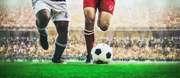 Fotbalový zápas - ilustrační foto