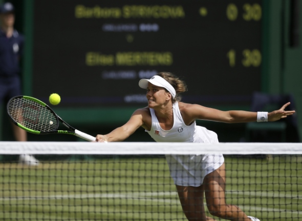 Tenisový Wimbledon 2019, Barbora Strýcová - Zdroj ČTK, AP, Tim Ireland