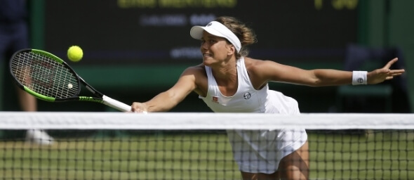 Tenisový Wimbledon 2019, Barbora Strýcová - Zdroj ČTK, AP, Tim Ireland