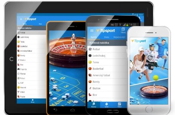 Tipsport aplikace do mobilu - sázejte kdykoliv a kdekoliv