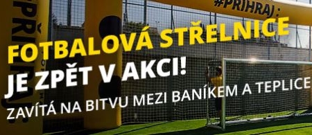 Fortuna: Fotbalová střelnice při Baník vs. Teplice