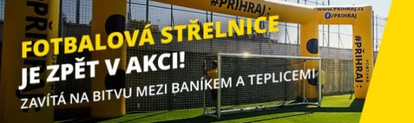 Fortuna: Fotbalová střelnice při Baník vs. Teplice