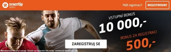 Získejte bonusy u SYNOT TIPu - klikněte zde