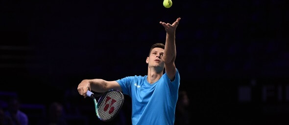 Tenis, polský hráč Hubert Hurkacz - Zdroj Janet McIntyre, Shutterstock.com