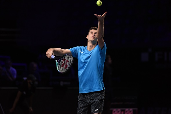 Tenis, polský hráč Hubert Hurkacz - Zdroj Janet McIntyre, Shutterstock.com