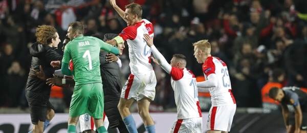 Slavia bude bojovat o postup do Ligy mistrů