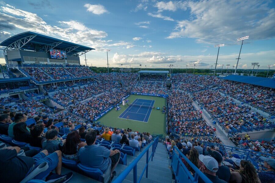 Tenis, turnaj v Cincinnati, Western and Southern Open, Ohio, USA