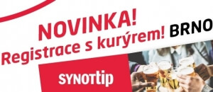 SYNOT TIP: nově se ověříte pomocí DODO kurýra i v Brně