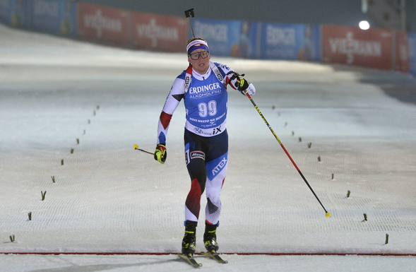 Biatlon, český závodník Vítězslav Hornig- Zdroj ČTK, Pavlíček Luboš