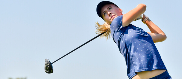 Golf, česká golfistka Tereza Melecká - Zdroj ČTK, Šimánek Vít