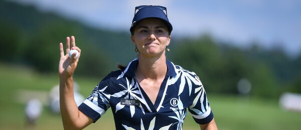 Golf, Ladies European Tour, Klára Spilková během turnaje v Berouně