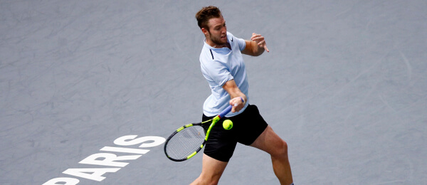 Tenis, Jack Sock, vítěz turnaje ATP Masters Paris 2017 - Zdroj ČTK, AP, Francois Mori