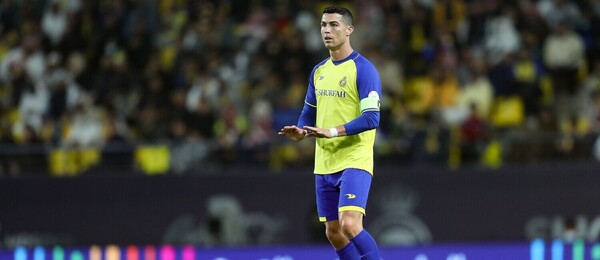 Cristiano Ronaldo v dresu klubu Al-Nassr