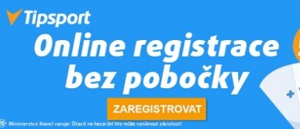 Zaregistrujte se u Tipsportu online bez návštěvy pobočky