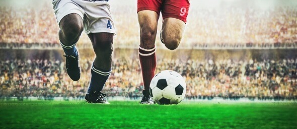 Fotbalový zápas - ilustrační foto