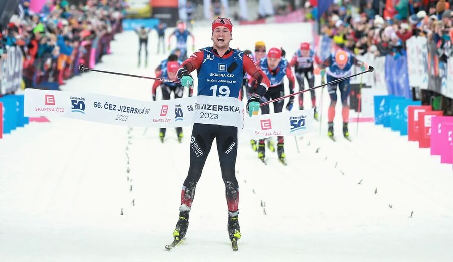 Dálkové běhy na lyžích Ski Classics, Kasper Stadaas, vítěz Jizerské padesátky