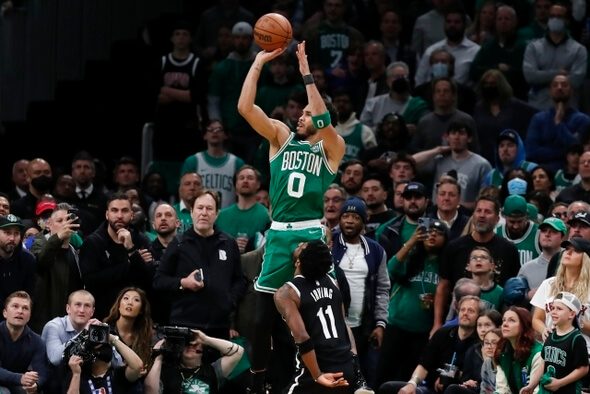 Basketbal, NBA, Boston Celtics, Jayson Tatum - Zdroj ČTK, AP, Michael Dwyer, MD