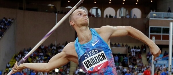 Atletika, Jakub Vadlejch, hod oštěpem - Zdroj ČTK, AP, Claude Paris