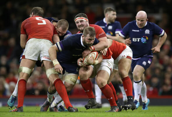 Rugby Wales vs Skotsko - Zdroj ČTK, PA, Nigel French