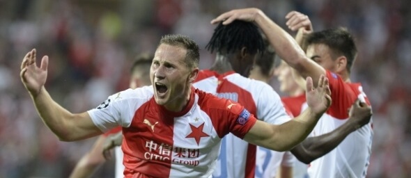 Fotbal, Slavia Praha v Lize mistrů, Jan Bořil - ČTK, Šulová Kateřina