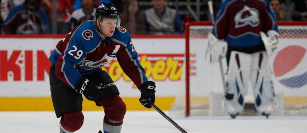 Hokej, NHL, Colorado Avalanche, Nathan MacKinnon - Zdroj ČTK, AP, David Zalubowski