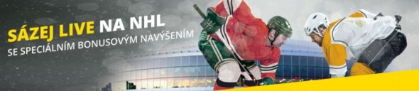 Fortuna: sázejte na NHL a berte o 35 % vyšší výhry