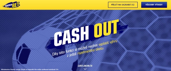 Cashout u Sazkabetu - vyplaťte si rozehraný tiket