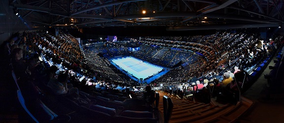 ATP Tour Finals, Turnaj mistrů, londýnská O2 Arena - Zdroj PROMA1, Shutterstock.com
