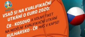 SYNOT TIP: vsaď na ČR - Kosovo a máš 100 Kč volný tiket na Bulharsko - ČR!