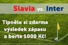 Tipovačka k duelu Slavia - Inter Milán o 1000 Kč!