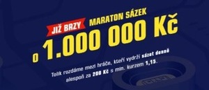 Zapojte se do sázkového maratonu u Sazkabetu o 1 000 000 Kč