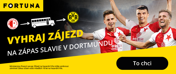 Fortuna - vyhraj zájezd na zápas Dortmund vs. Slavia!