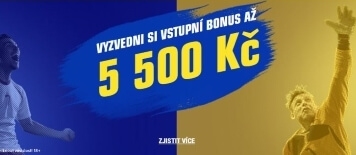 Využijte vstupní bonus od Sazkabetu