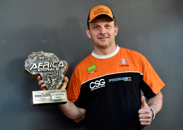 Rally Africa Eco Race Tomáš Tomeček - Zdroj ČTK, Vondrouš Roman