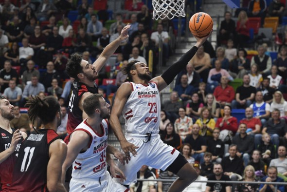 Basketbal, Liga Mistrů, Nymburk - Zdroj ČTK, Kamaryt Michal