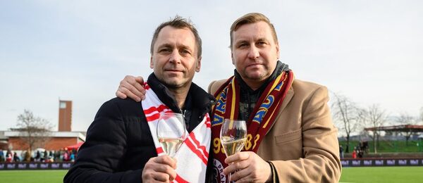 Ivo Ulich a Horst Siegl při Silvestrovském derby v roce 2022