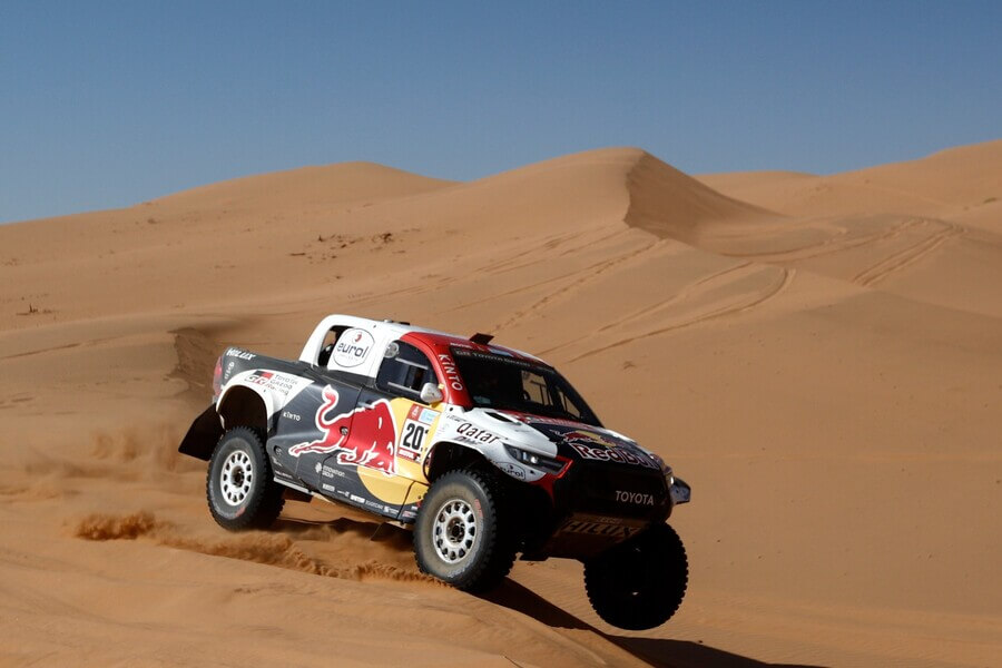 Rally Dakar, Nasser Al-Attiyah s Toyotou, Saúdská Arábie