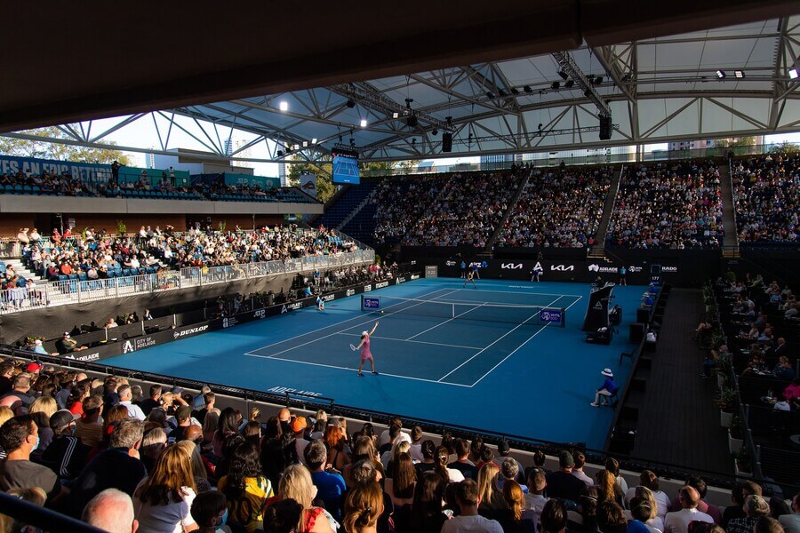 Tenis, WTA 500, ženský turnaj v Adelaide, Austrálie