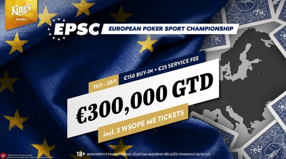 European Poker Sport Championship 2020 v Rozvadově