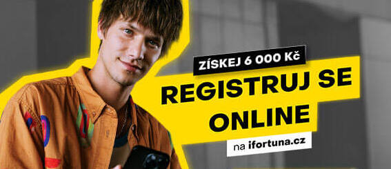 Online registrace s bonusem u sázkové kanceláře Fortuna