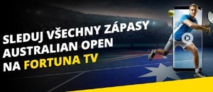 Sleduj tenisové Australian Open živě na Fortuna TV!