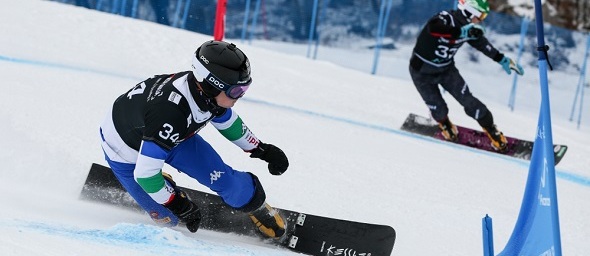 Snowboarding, slalom - Ital Mirko Felicetti - Zdroj LiveMedia, Shutterstock.com