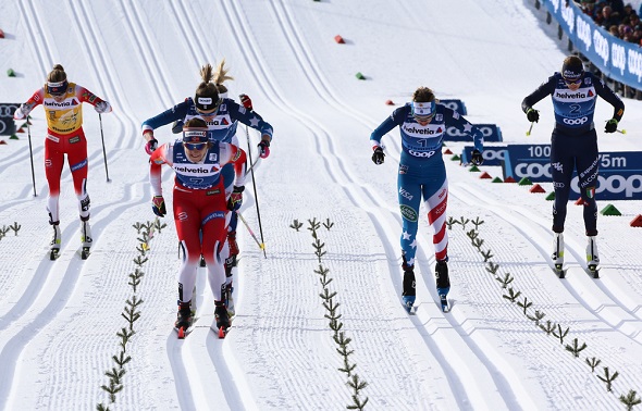 Běh na lyžích, Tour de Ski - Zdroj Pierre Teyssot, Shutterstock.com