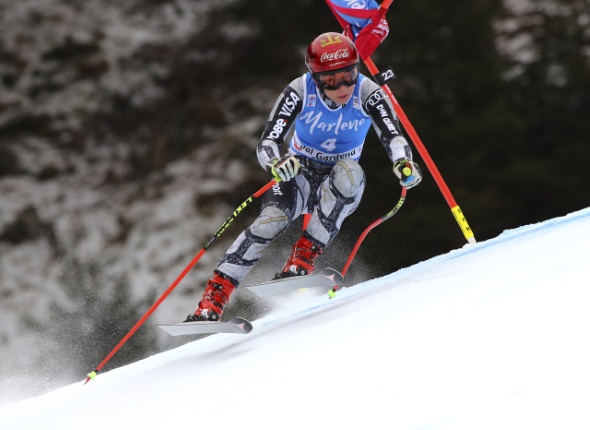 Alpské lyžování, sjezd, Ester Ledecká - Zdroj ČTK, AP, Marco Trovati