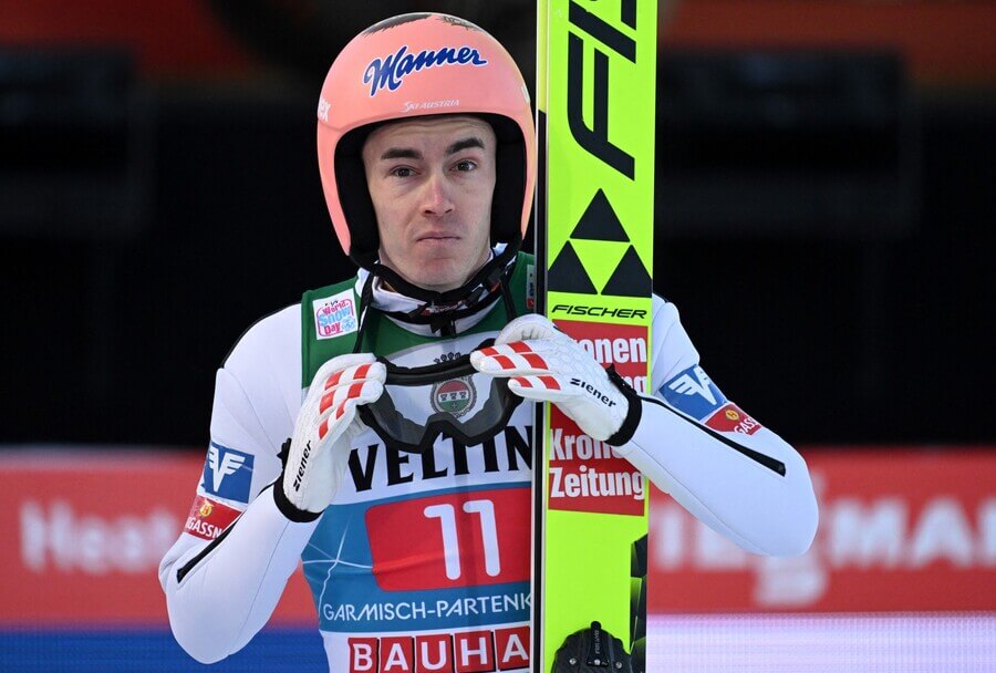 Skoky na lyžích, FIS Světový pohár, Stefan Kraft z Rakouska při Turné čtyř můstků v GaPa